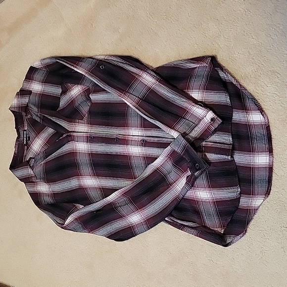 Paper Moon Plaid Button Down Shirt US S - Picture 5 of 11